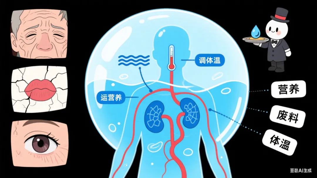 眼睛缺水干澀，多喝水有用嗎？